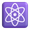 atom symbol emoji